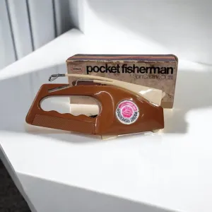 Popeils Pocket Fisherman Spin Casting Outfit In Original Box