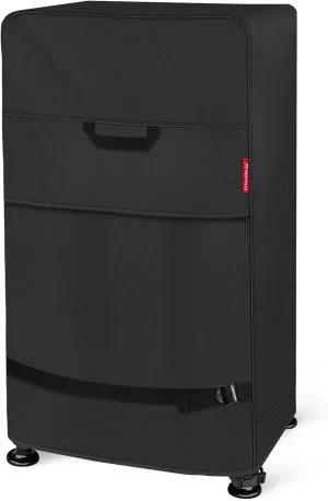 Porch Shield 40 Inch Electric Smoker Cover for Masterbuilt Smoker, Waterproof Heavy Duty Outdoor Smoker Grill Covers 24W x 18D x 40H inch, Black