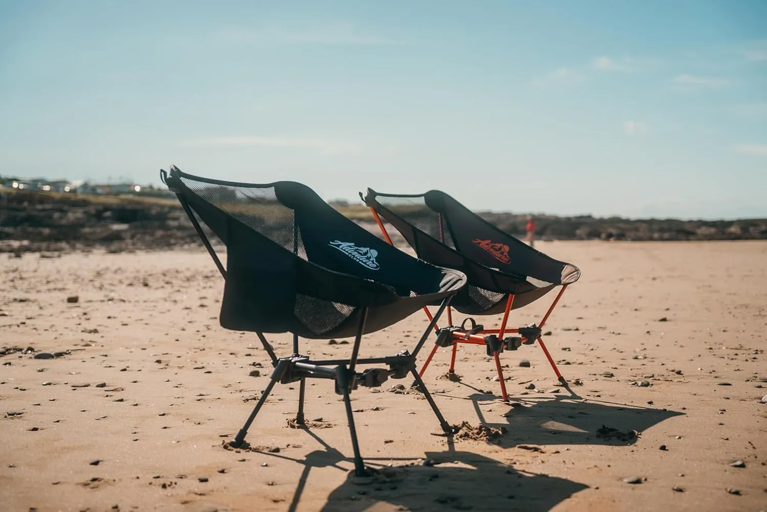 Portable Camping Chair - Lightweight, Compact, Foldable & Sturdy | Backpacking Chair for Camping, Hiking, Beach, Tailgates and More | 330 Lbs Capacity