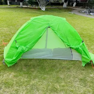 Portable Camping Cot Tent Waterproof Sunshade Backpacking Tarp for Outdoor Foldable Bed Sleeping Bag Mattress Easy Instant Setup