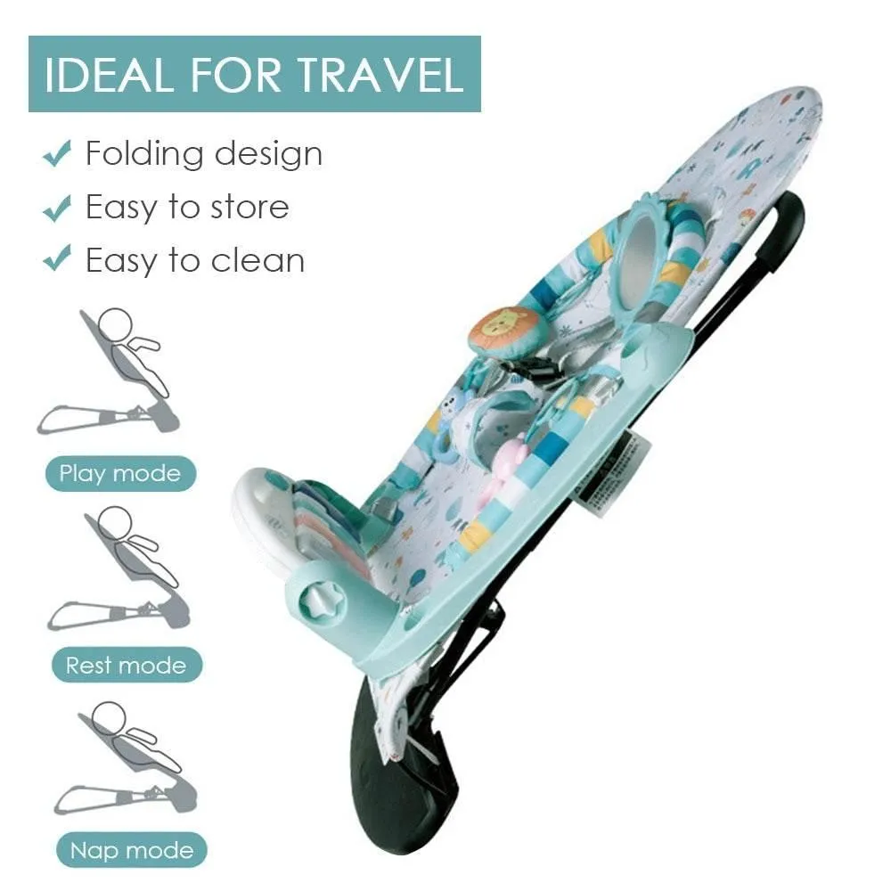 Portable Electric Baby Rocker - Foldable Automatic Cradle