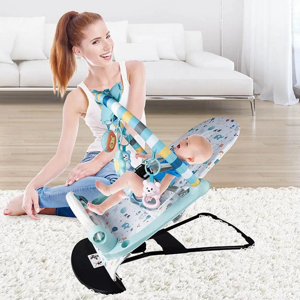 Portable Electric Baby Rocker - Foldable Automatic Cradle