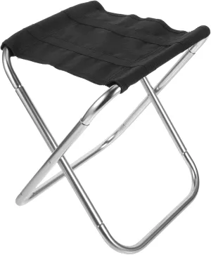Portable Folding Stool Lightweight Camping Seat for Fishing Hiking Travel and Outdoor Activities Easy to Store Ergonomic Design No Assembly Required