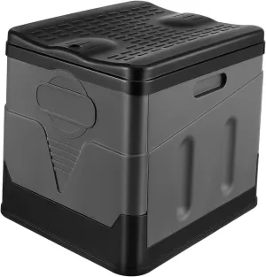 Portable Folding Toilet for Adults Compact Emergency Toilet for Travel Camping and Outdoor Use Sturdy Design Quick Setup Fits Car Trunk Camping Gear