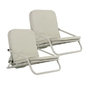 Portable Green Havana Outdoors Beach Chairs - 2 Pack