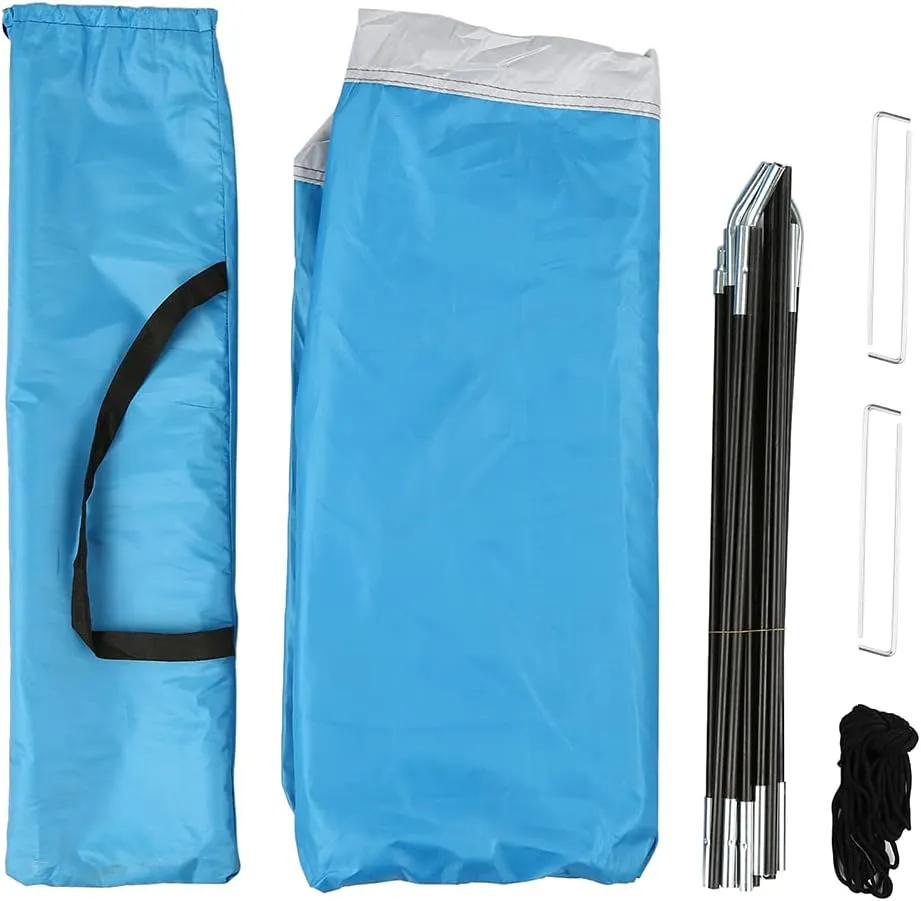 Portable Instant Pop Up Tent Foldable Camping Shower Tent with Carry Bag Dressing Room Privacy Shelter Portable Outdoor Bathroom Tent for Camping Beach Easy Set Up