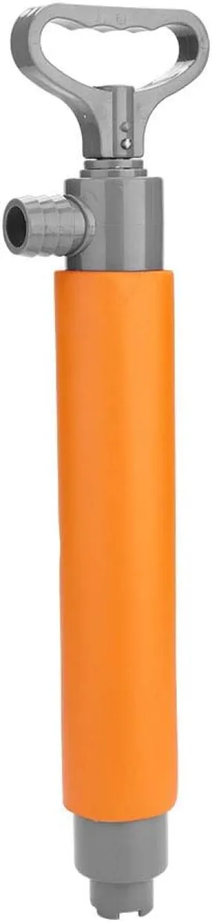 Portable Kayak Bilge Floating Hand Pump Emergency Rescue Tool 46-74cm Compact Lightweight Orange