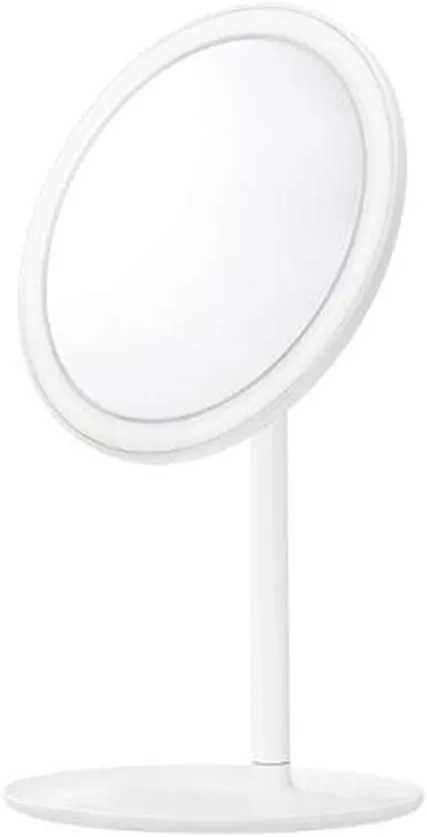 Portable LED Makeup Mirror Brightness Adjustable Surrounding LED Lamp Cordless HD Make up