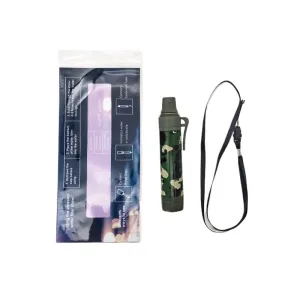 Portable Water Purifier - Straw Personal Water Purifier for Hiking, Travel, Camping, Outdoor Adventures(S3E)