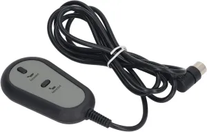Power Recliner Switch, Recliner Replacement Parts 2 Button ABS Recliner Remote, Handset Controller, Power Recliner Controller Lift Chair Remote Replacement with 8 Pin Round Plug