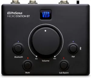 PreSonus MicroStation BT 2.1 Monitor Controller with Bluetooth Connectivity