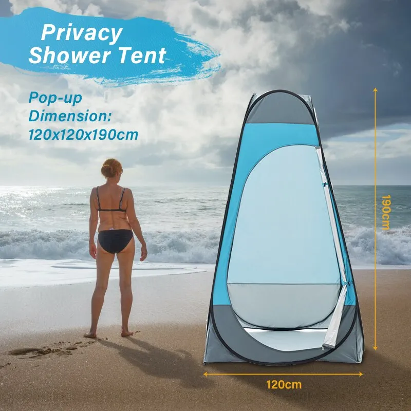 Privacy Shower Tent Toilet Camping Camouflage Tent Dressing Tent UV Function Outdoor