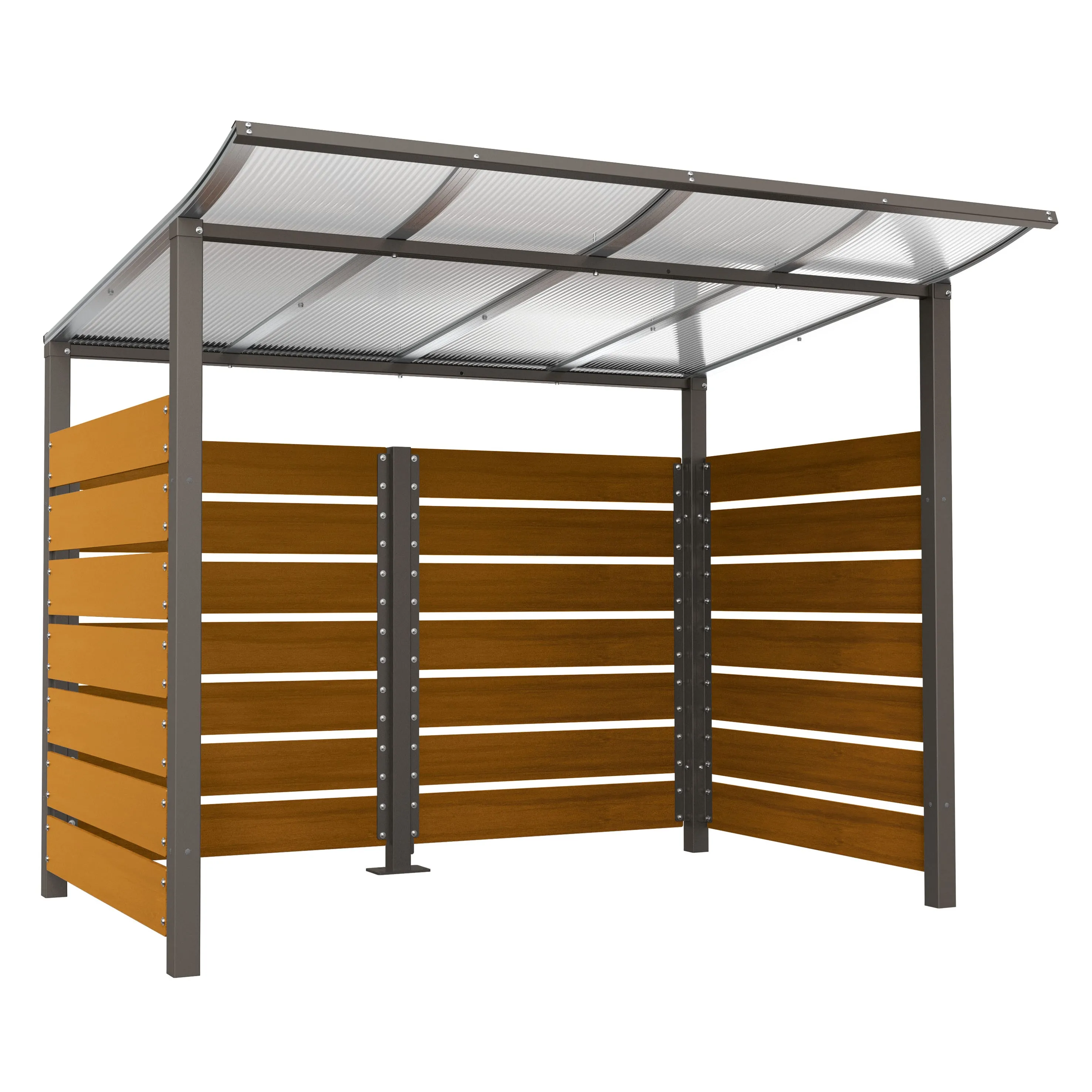 Procity Modulo Multi Purpose Bin Shelter - Bolt Down