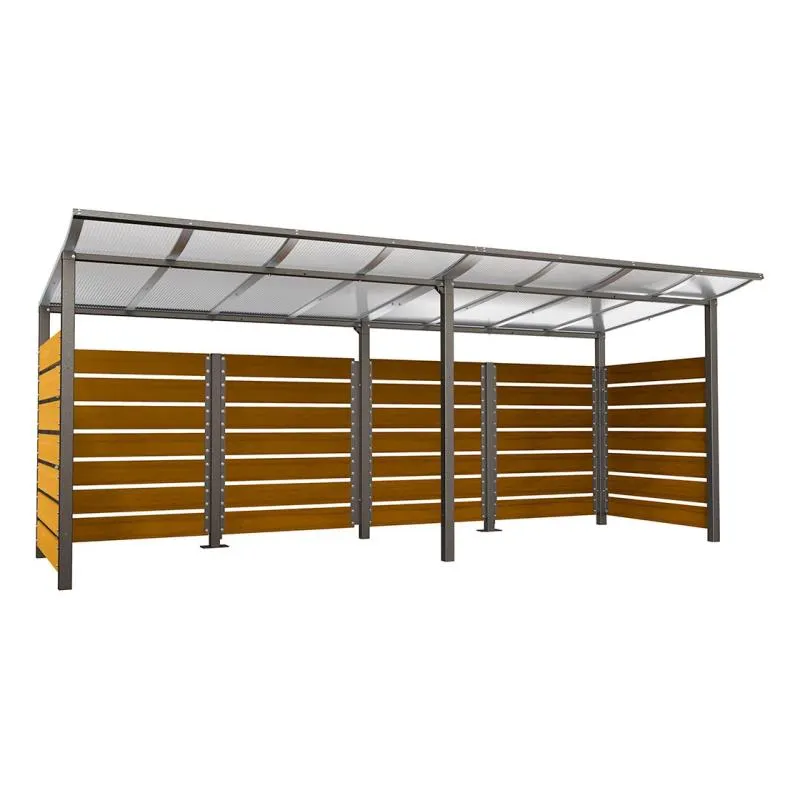 Procity Modulo Multi Purpose Bin Shelter - Bolt Down