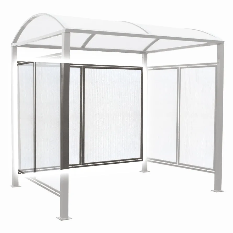Procity Voute Bike Shelter Rear Cladding