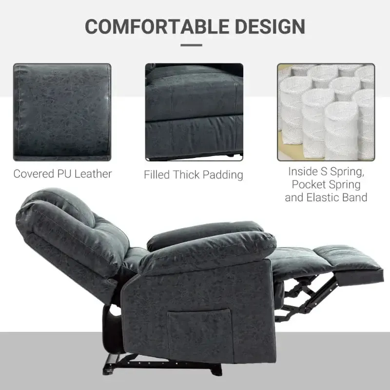 PU Leather Reclining Chair