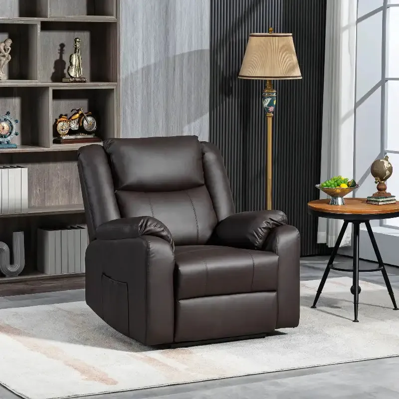 PU Leather Reclining Chair
