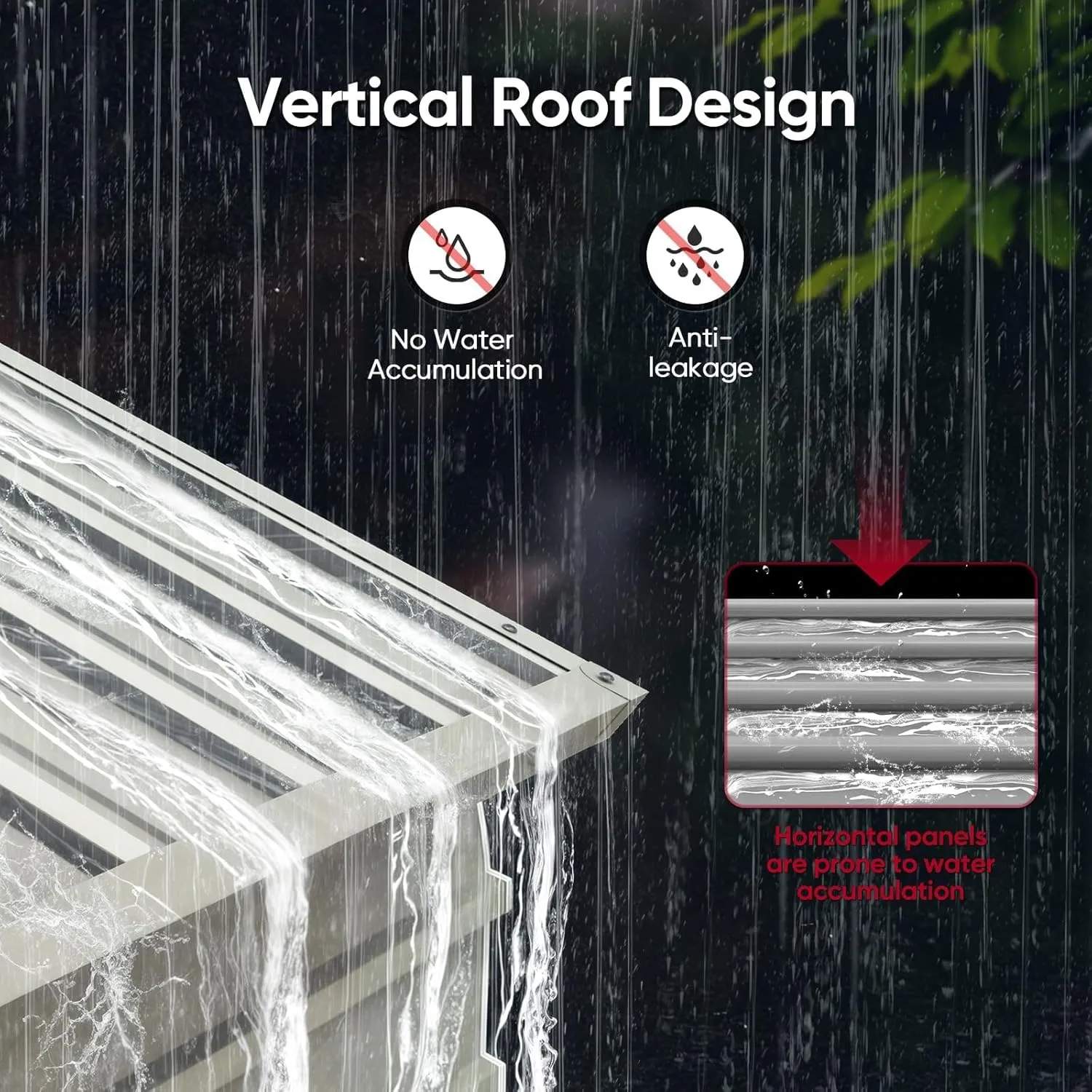 Quictent Heavy Duty 12x21 FT Vertical Roof Metal Carport, Pre-Drilled All Weather Car Shelter for Boat, Vehicles & Farm Equipment