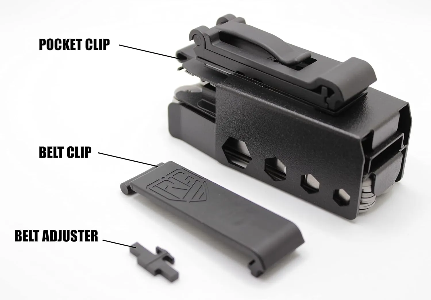 RAE Gear - Magnetic Surge Sheath Belt Clip Holster Compatible with leatherman Surge (Tool & BITS NOT Included)