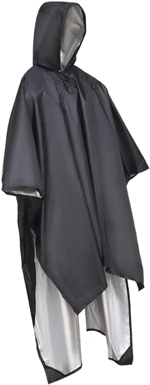 Rain Poncho for Outdoor Use, Reusable Jacket and Shelter
