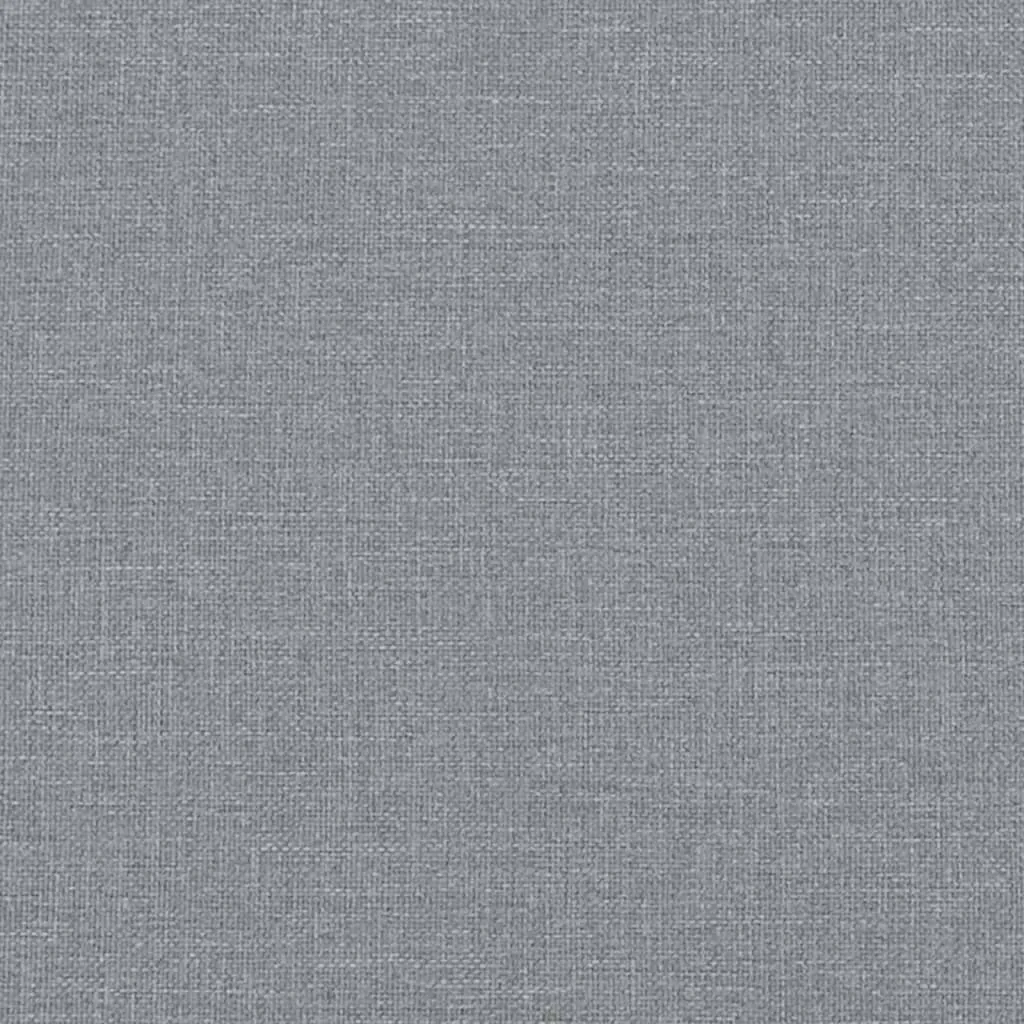 Recliner Chair Light Gray Fabric