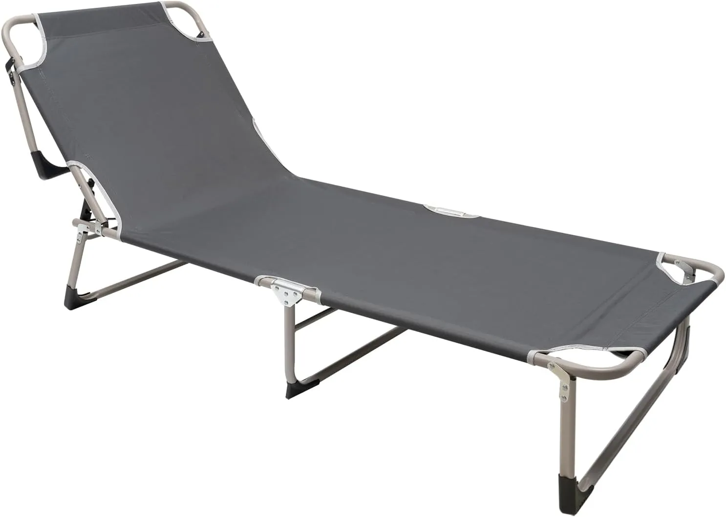 Reclining Camping Chair,Comfortable Lounge Beach Chair Folding Camp Chairs