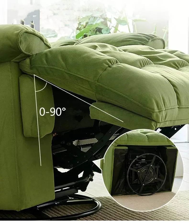 Reclining Massage Rocking Chair - Comfortable Relaxation Seat
