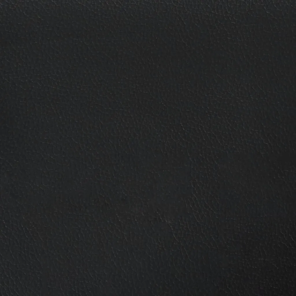 Reclining Office Chair Black Faux Leather