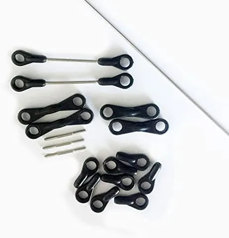 Replacement Part For 450 Linkage Rod Set For Trex 450 RC Helicopter