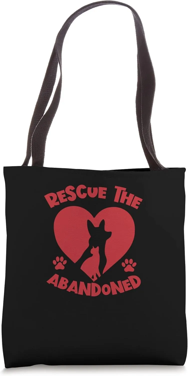 Rescue Abandoned Animal Shelter Rescue Animals Tote Bag