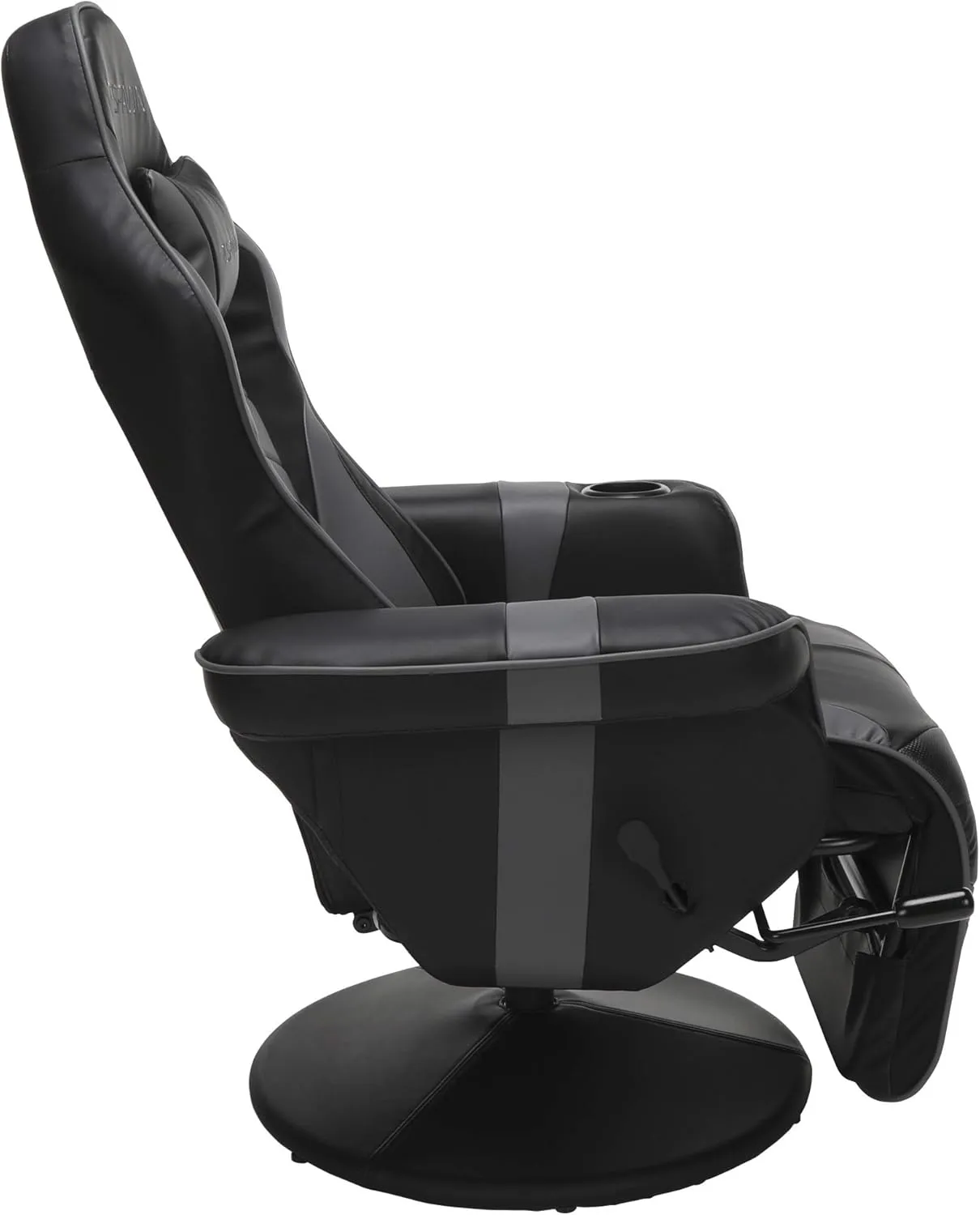 RESPAWN 900 Racing Style Gaming Recliner, Reclining Gaming Chair, in Gray RSP 900 GRY