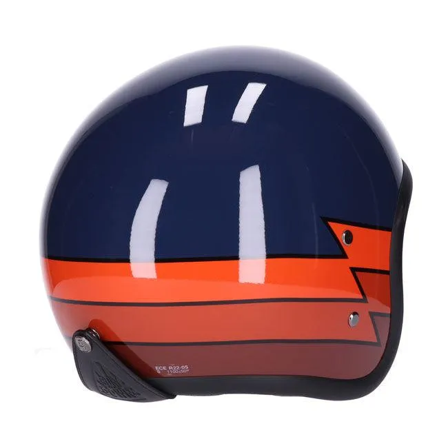 Roeg Sundown helmet - Lightning Gloss Navy