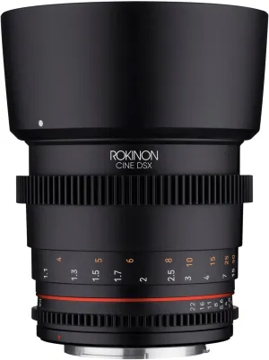 Rokinon 85mm T1.5 Cine DSX Lens for Canon