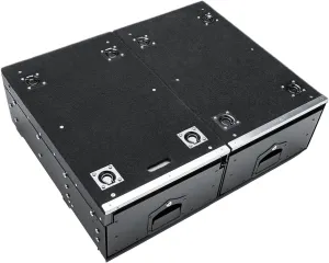 Rugged Ridge Cargo Storage Drawers for Jeep Wrangler JLU | Steel, Black | 13551.42 | Fits 2018-2025 Jeep Wrangler JL Unlimited
