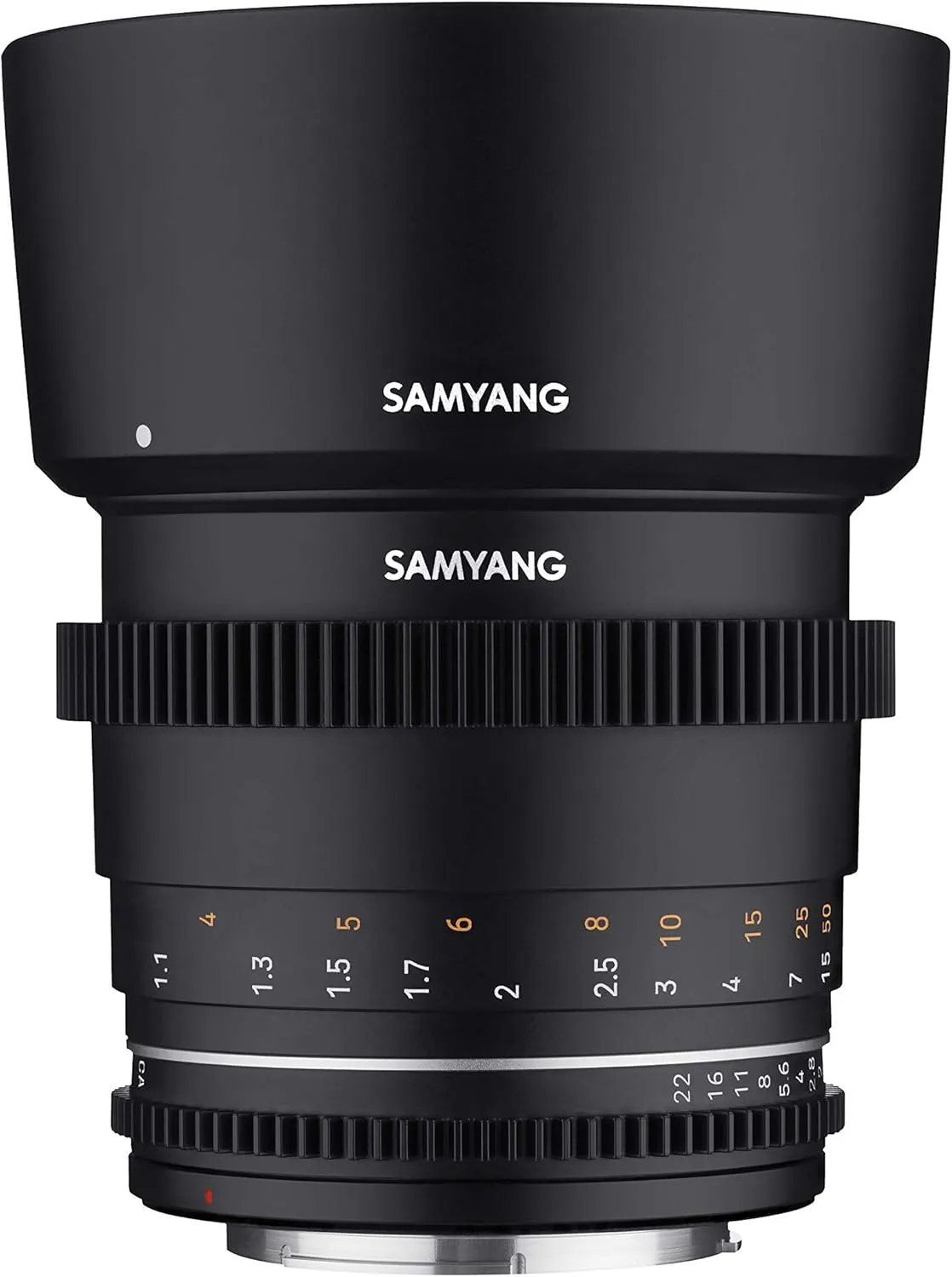 Samyang 85mm T1.5 High Speed Full Frame VDSLR MK2 for Sony E (SYDSX85-E)
