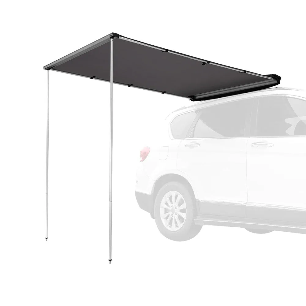 San Hima Car Side Awning Pull-out Telescoping Poles Waterproof Car Shade