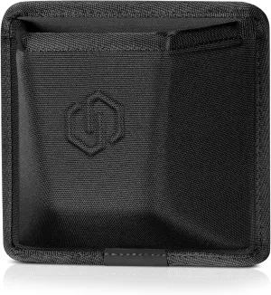 Savior Equipment Tactical Rifle Muzzle Cover Barrel Shield Protector, Semi-Hard Molded Muzzle Protection Cover w/Hook Backing, Range Gear Utility Storage Pocket