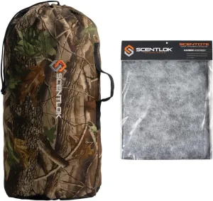 Scentlok Carbon Adsorber & Stuff Sack Duffel Bag (Hardwoods Green)