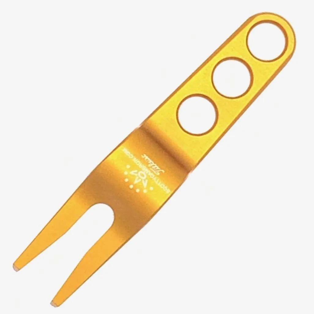 Scotty Cameron Divot Pivot Tool Engraved Logo Aluminum Gold