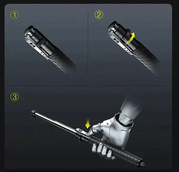 Self-Defence Automatic Retractable Monumental discount Price guarantee Rod