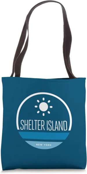 Shelter Island New York NY Beach Graphic Tote Bag
