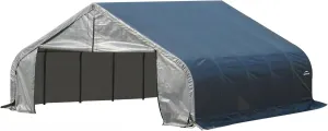 ShelterLogic 82143 Grey 22'x24'x12' Peak Style Shelter