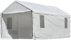 ShelterLogic MaxAP Clearview Enclosure Kit with Windows, 10 x 20 ft. (Frame and Canopy Sold Separately)