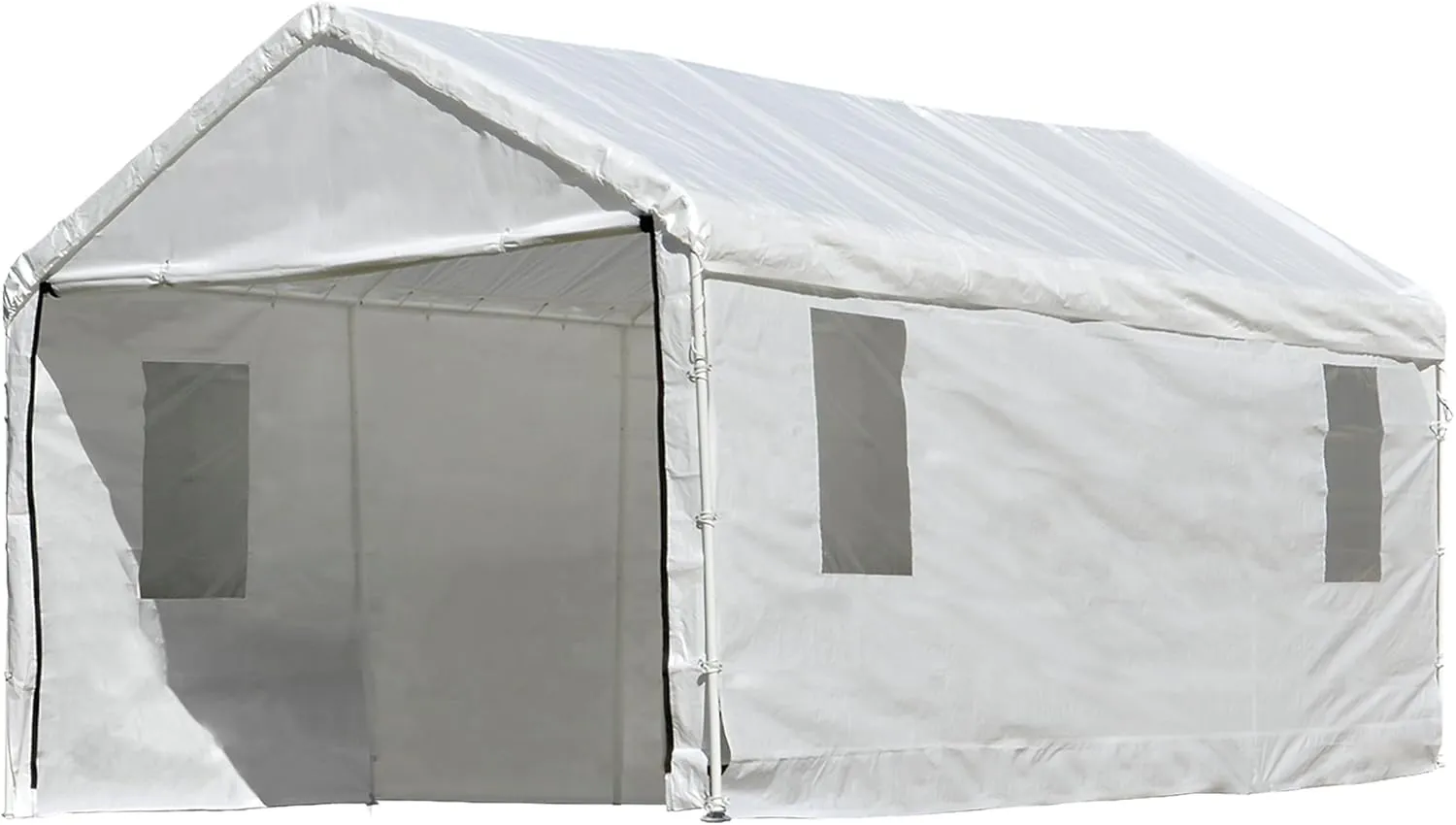 ShelterLogic MaxAP Clearview Enclosure Kit with Windows, 10 x 20 ft. (Frame and Canopy Sold Separately)