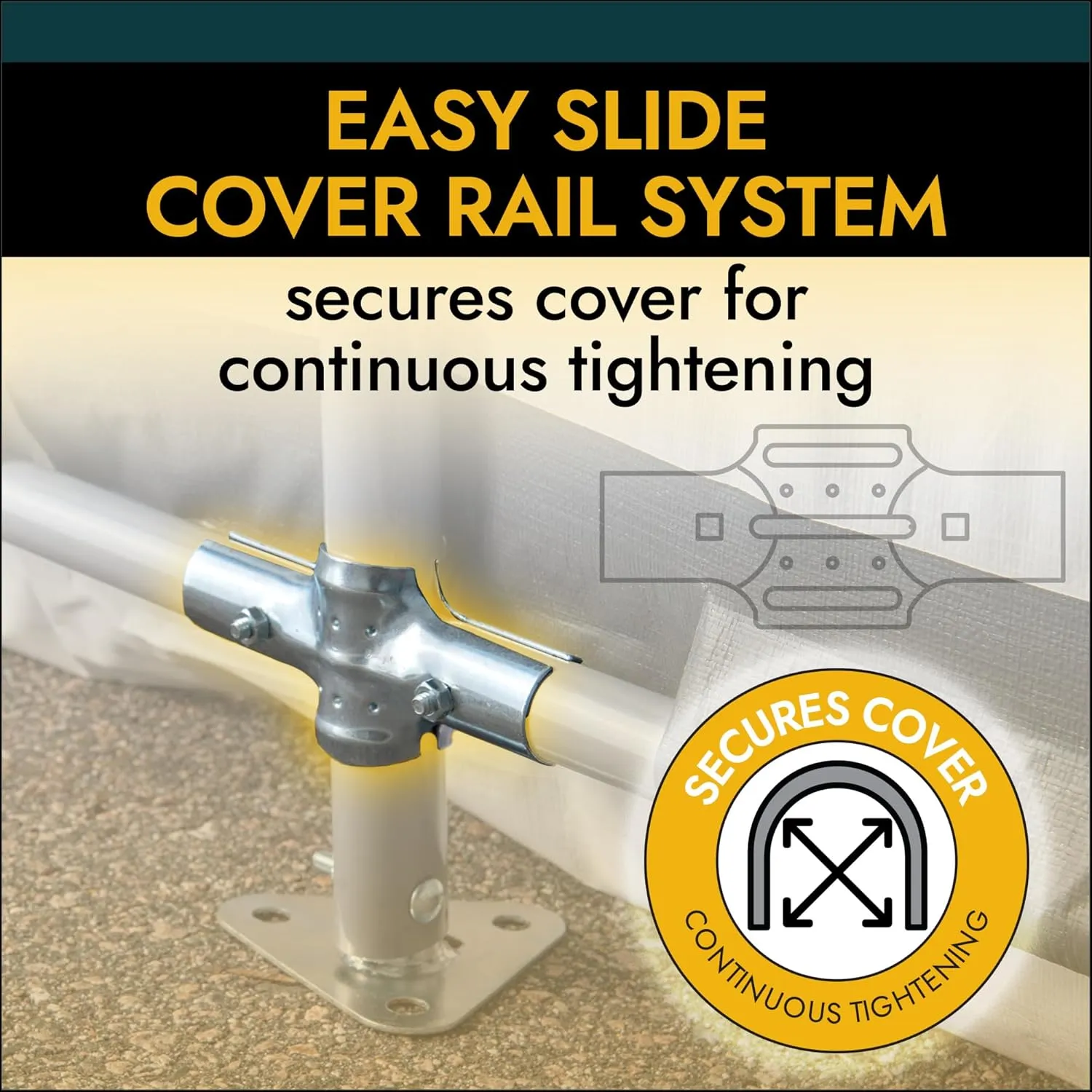 ShelterLogic Peak Style Roof Instant Garage Carport Car Canopy with Steel Frame and Waterproof UV-Treated Cover
