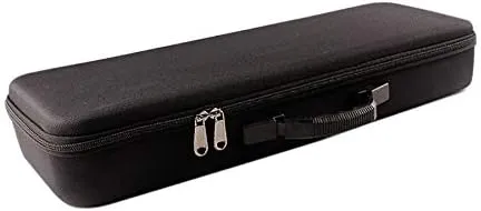 Shockproof Fishing Tackle Storage Bag Fishing Rod Reel Gear Hard Shell Case Bag Fishing Accessories Tool, Black