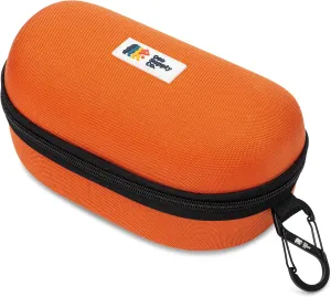 Shockproof Water-Resistant Snow Goggles Case, Hard Shell for Large Ski & Snowboard Goggles, Lightweight