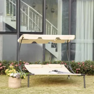 Single Beach Chair Outdoor Leisure Chair Folding Chair Camping Chair Reclining Chair Outdoor Scenery Chair, Suitable for Outdoor Camping