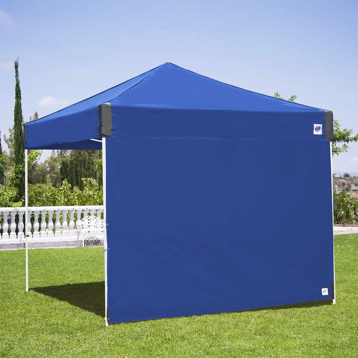 Single Sidewall, Fits 10' Straight Leg, Truss Clip Attachment, Royal Blue
