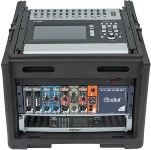 SKB Cases 1SKB-R106W Compact 10x6 Rolling Rig, Rotationally Molded of Linear Medium Density Polyethylene (LMDPE) for Maximum Impact Resistance, Top and Doors Are Injection Molde